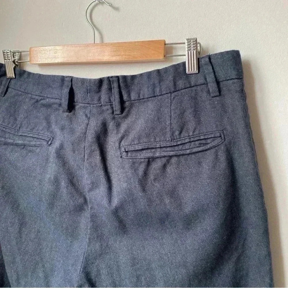 H&M Men’s 100% Cotton Dark Grey Trouser Pants - Excellent Condition - Picture 2 of 10